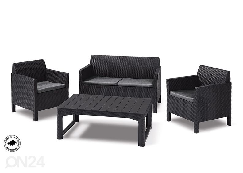 Puutarhakalusteet Keter Orlando, grafiitti kuvasuurennos