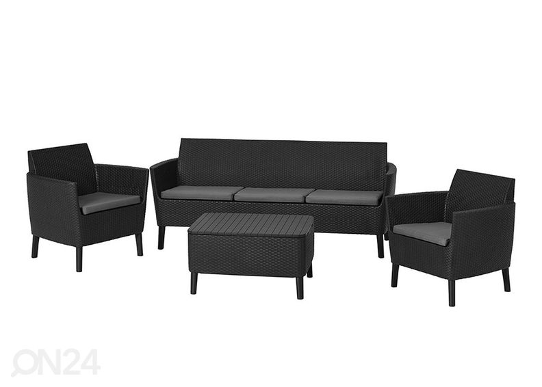 Puutarhakalusteet Keter Salemo, grafiitti kuvasuurennos