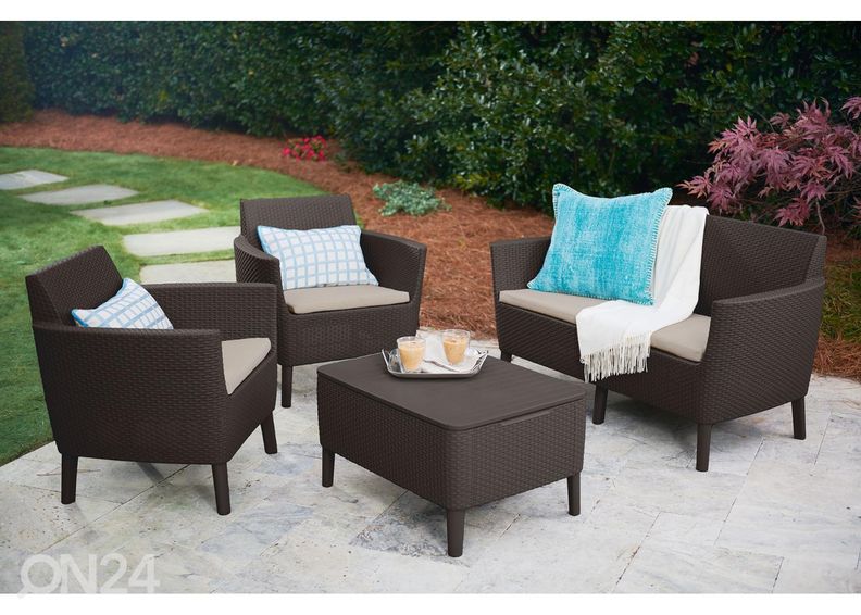 Puutarhakalusteet Keter Salemo, ruskea kuvasuurennos