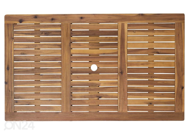 Puutarhapöytä 80x135 cm, akaasia kuvasuurennos