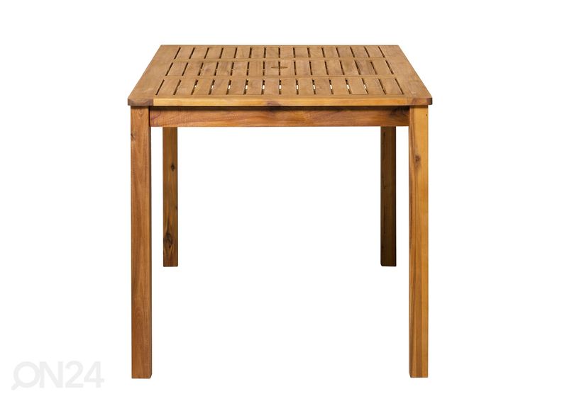 Puutarhapöytä 80x135 cm, akaasia kuvasuurennos