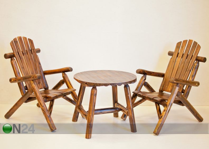 Puutarhapöytä Bonito Ø 73 cm kuvasuurennos