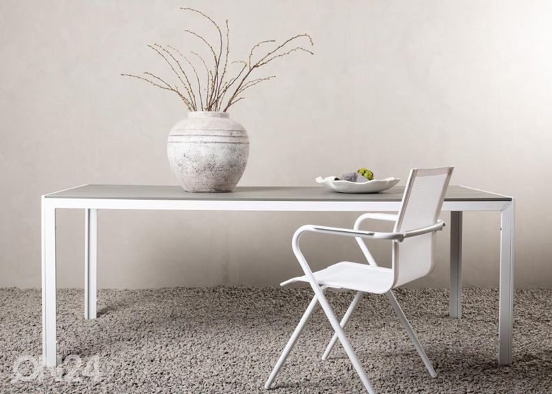 Puutarhapöytä Break, harmaa kuvasuurennos