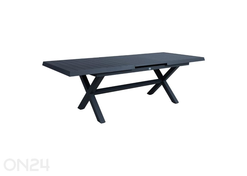 Puutarhapöytä Columbus 100x183/243 cm kuvasuurennos