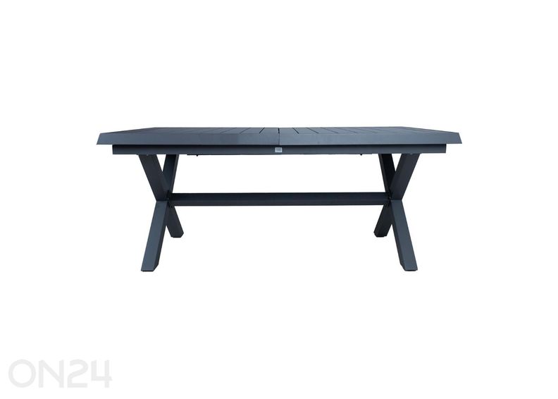 Puutarhapöytä Columbus 100x183/243 cm kuvasuurennos