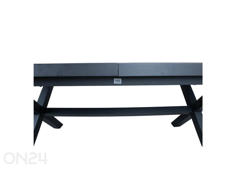 Puutarhapöytä Columbus 100x183/243 cm kuvasuurennos