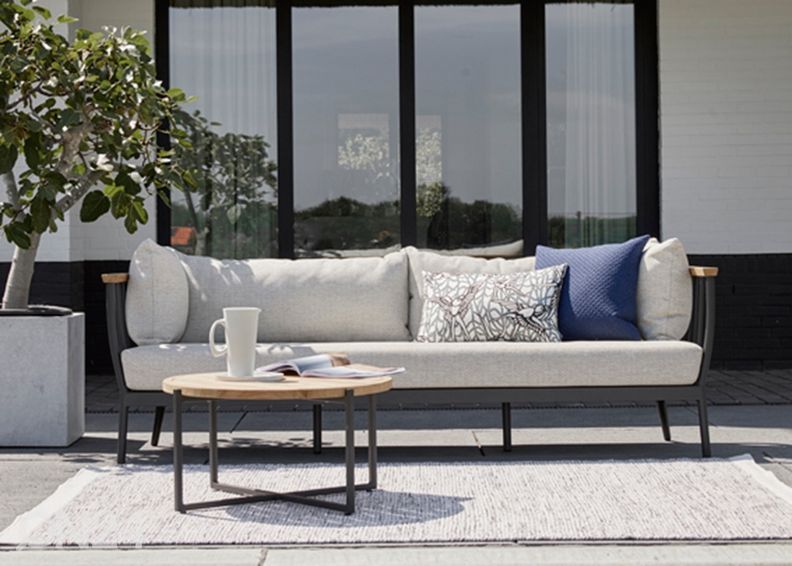 Puutarhapöytä Condor Ø 94 cm kuvasuurennos