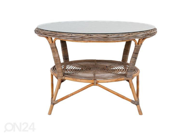 Puutarhapöytä Edhessa Ø120 cm kuvasuurennos