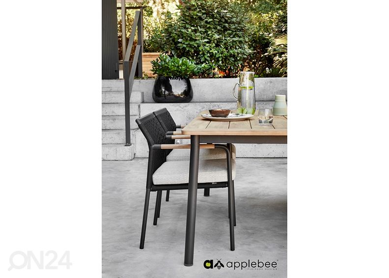 Puutarhapöytä Elle Belt 180x90 cm kuvasuurennos