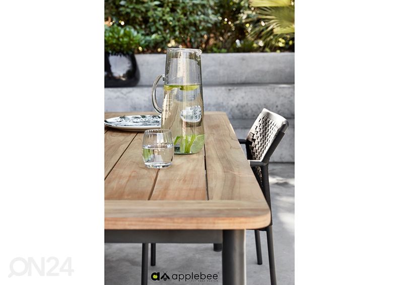 Puutarhapöytä Elle Belt 180x90 cm kuvasuurennos