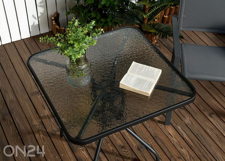 Puutarhapöytä Island 60 cm kuvasuurennos