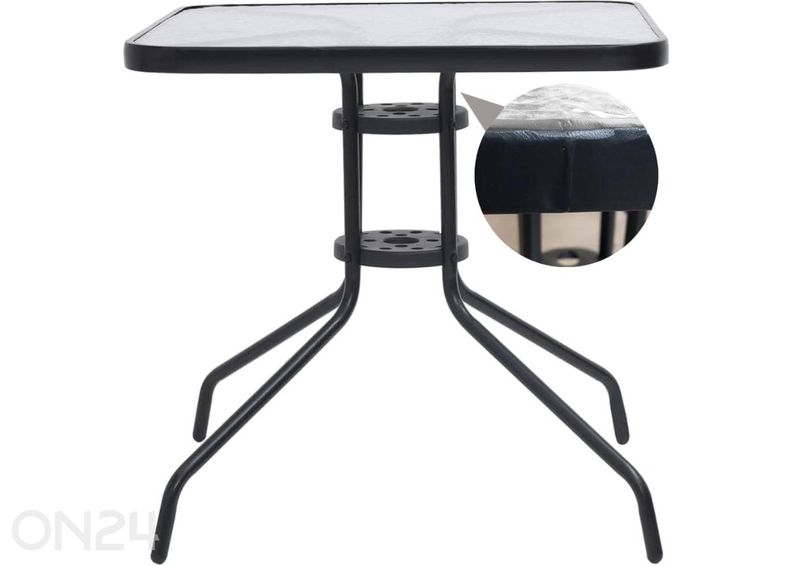 Puutarhapöytä Island 70 cm kuvasuurennos