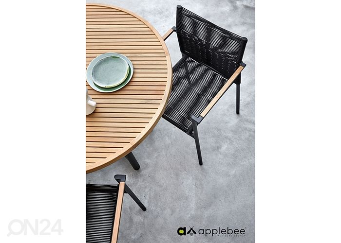 Puutarhapöytä Jakarta Ø 120 cm kuvasuurennos