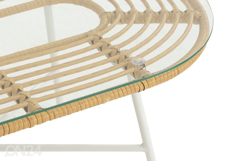 Puutarhapöytä Lowa 90x50 cm kuvasuurennos