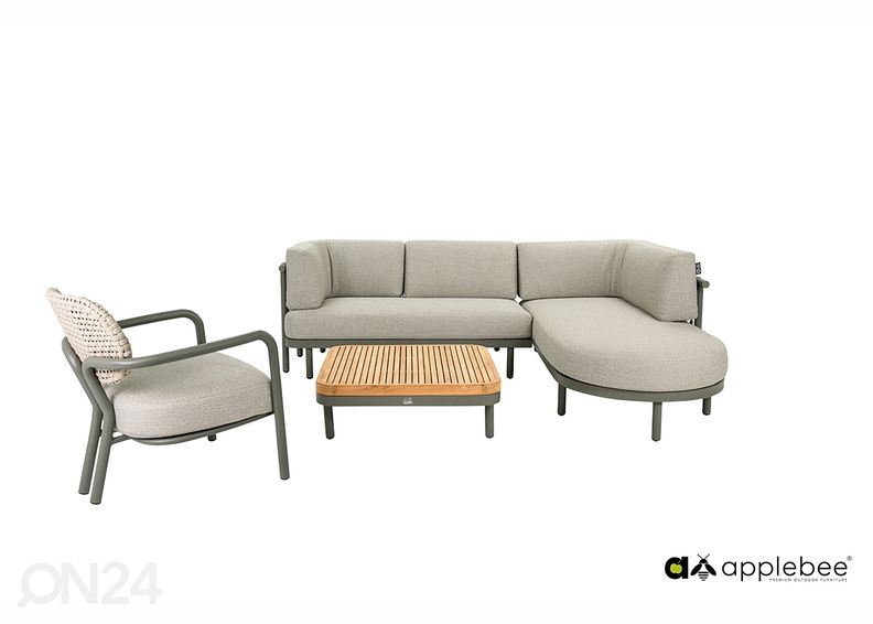 Puutarhapöytä Maui 85x85 cm kuvasuurennos