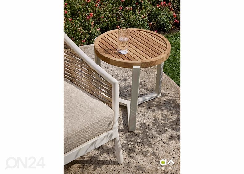 Puutarhapöyta Monaco Ø 45 cm kuvasuurennos