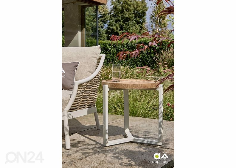 Puutarhapöyta Monaco Ø 45 cm kuvasuurennos