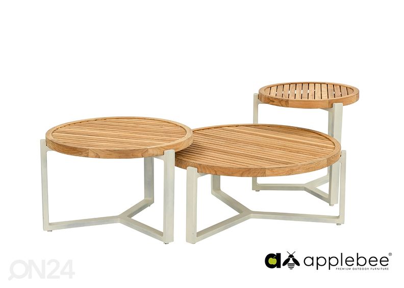 Puutarhapöyta Monaco Ø 60 cm kuvasuurennos