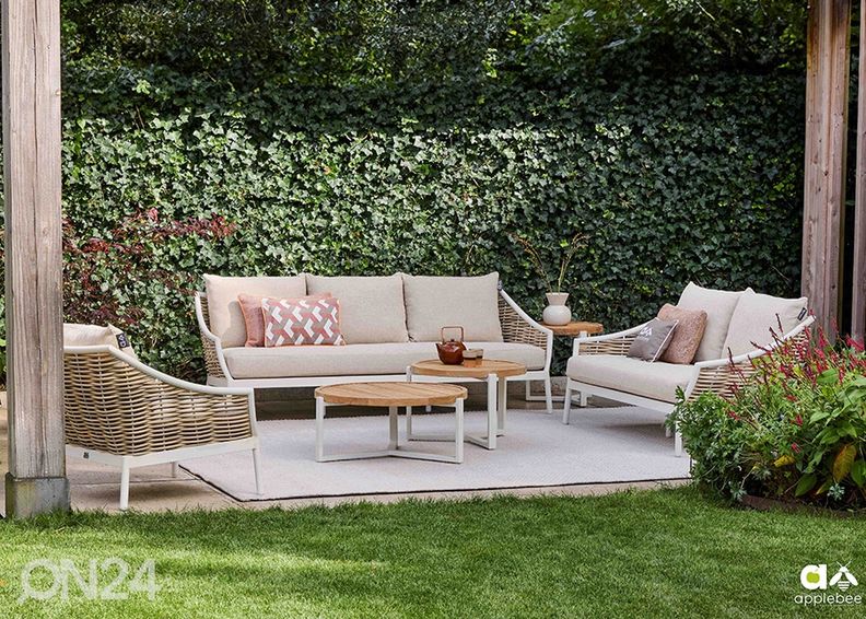 Puutarhapöyta Monaco Ø 75 cm kuvasuurennos