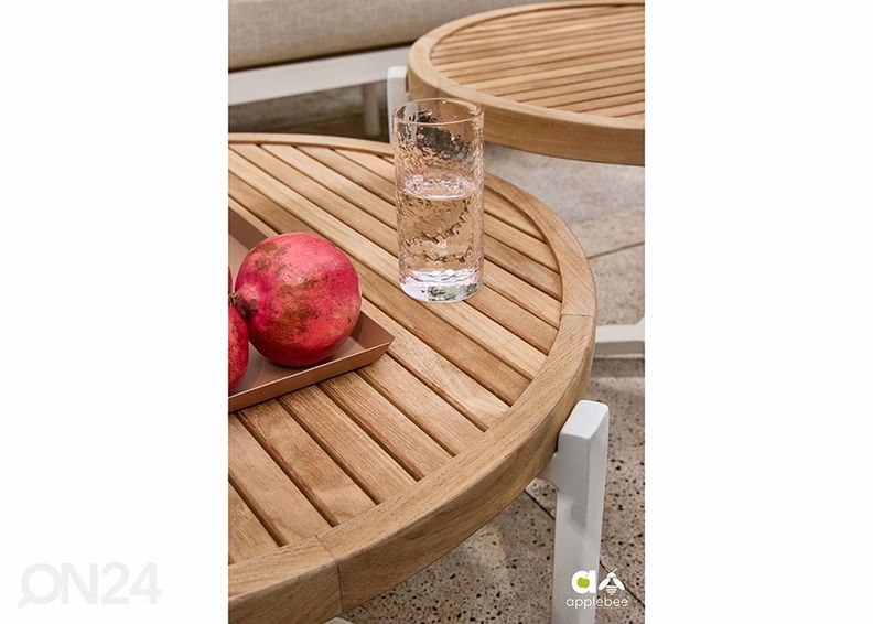 Puutarhapöyta Monaco Ø 75 cm kuvasuurennos