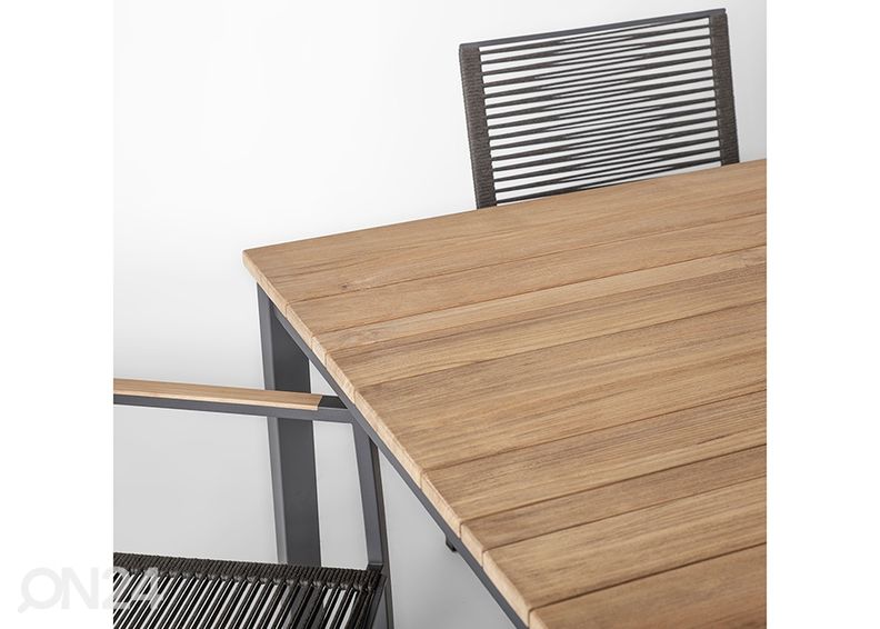 Puutarhapöytä Montana 100x220 cm kuvasuurennos