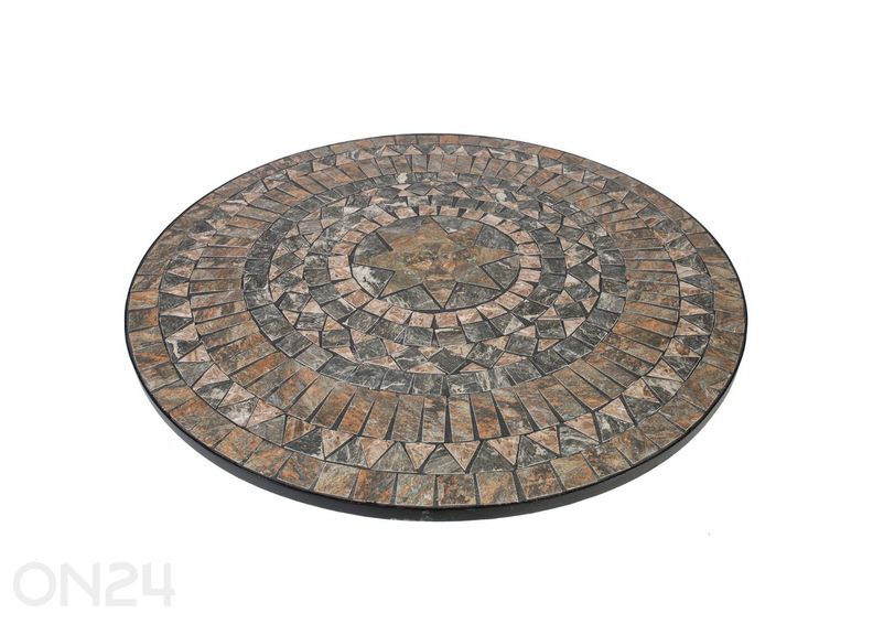 Puutarhapöytä MOSAIC Ø 90 cm kuvasuurennos