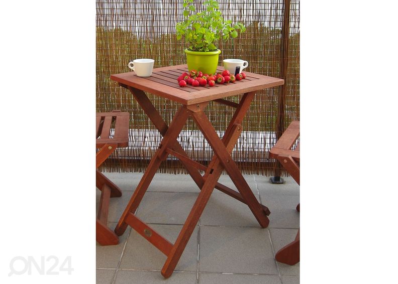 Puutarhapöytä Rouen 50x50 cm kuvasuurennos