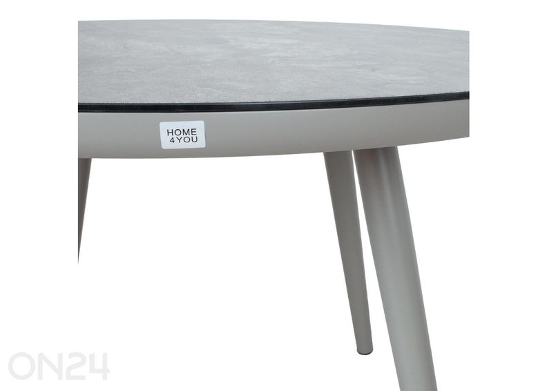 Puutarhapöytä Silva Ø 120 cm kuvasuurennos