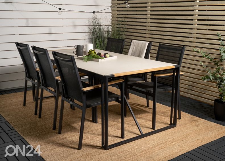 Puutarhapöytä Texas kuvasuurennos