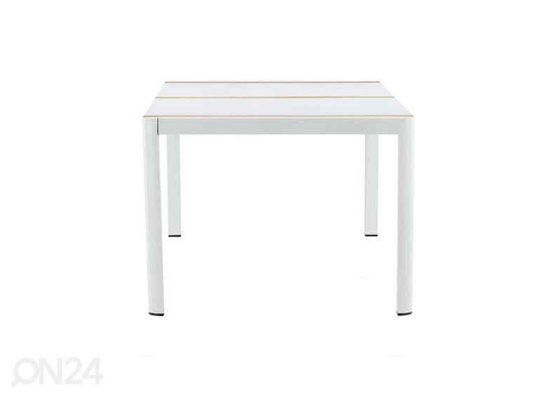 Puutarhapöytä Togo, valkoinen kuvasuurennos