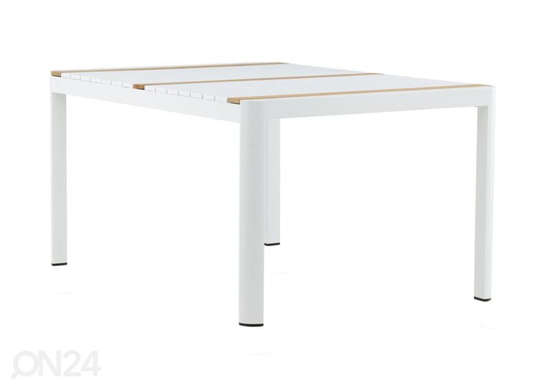 Puutarhapöytä Togo, valkoinen kuvasuurennos