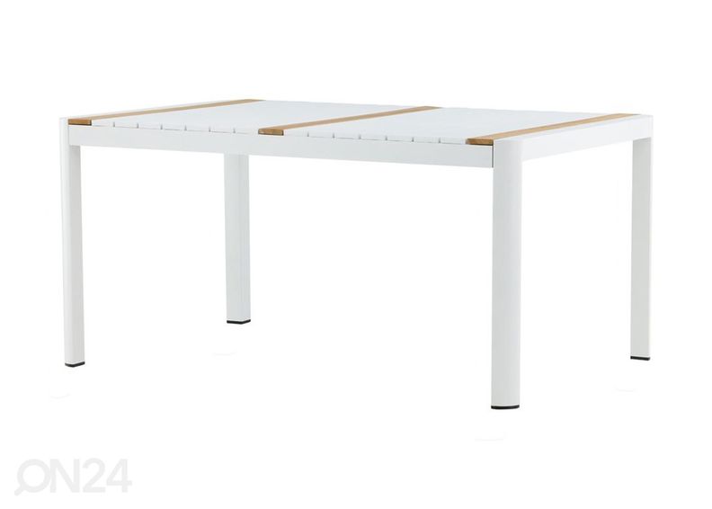 Puutarhapöytä Togo, valkoinen kuvasuurennos