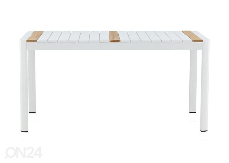 Puutarhapöytä Togo, valkoinen kuvasuurennos