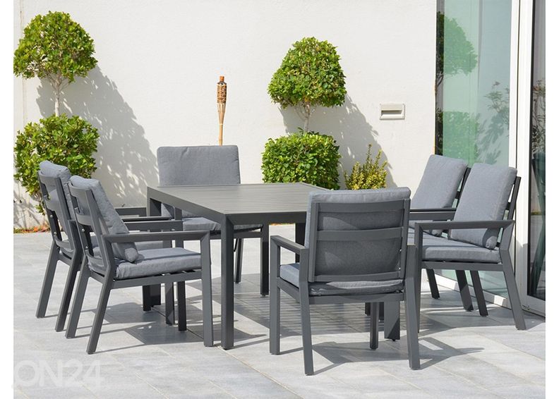 Puutarhapöytä Tomson 100x176 cm kuvasuurennos