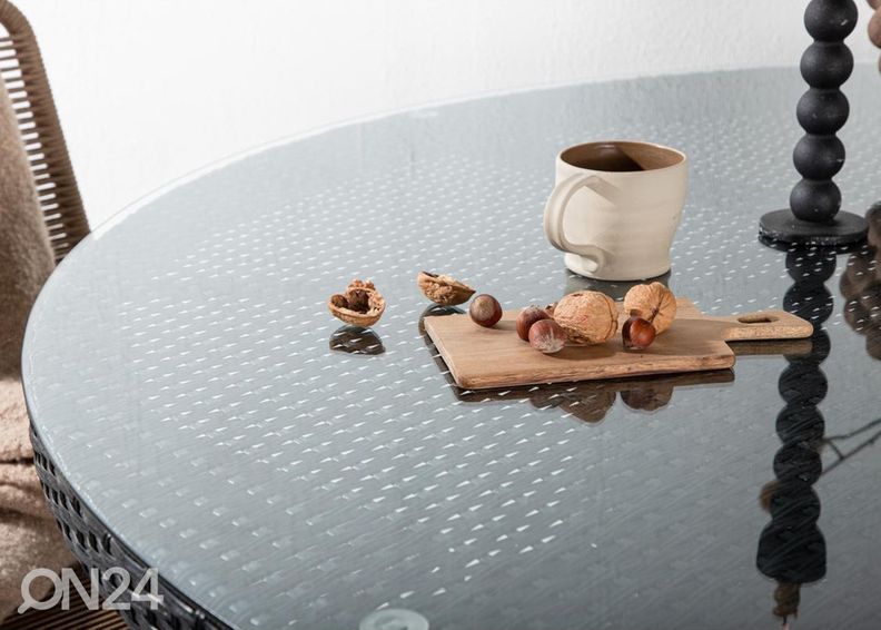 Puutarhapöytä Volta, musta kuvasuurennos