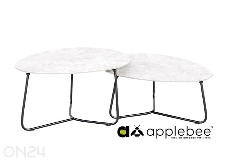 Puutarhapöytiä Pine Key, 2 kpl kuvasuurennos