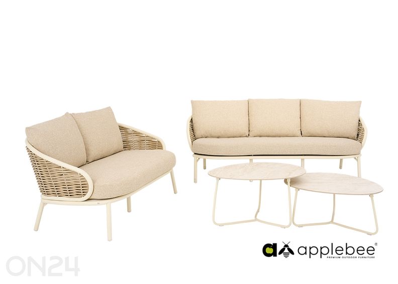 Puutarhapöytiä Pine Key, 2 kpl kuvasuurennos