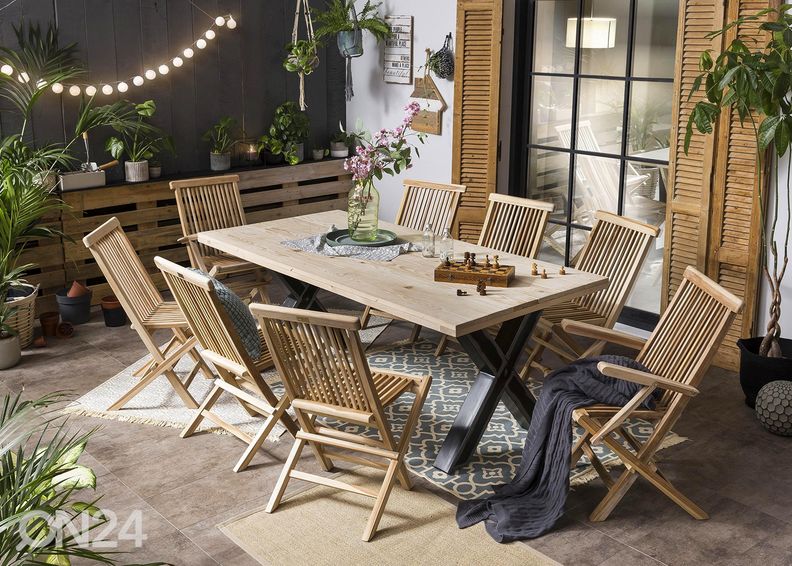 Puutarhatuolit, 2 kpl kuvasuurennos