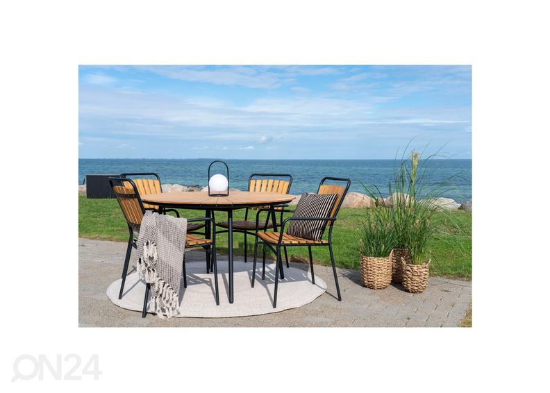 Puutarhatuolit Cincinnati, 4 kpl kuvasuurennos