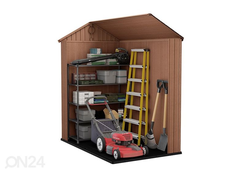 Puutarhavaja Keter Darwin 1,98 m², harmaa kuvasuurennos