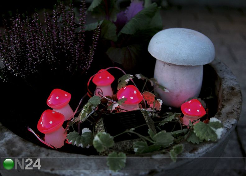 Puutarhavalaisimet aurinkopaneelilla 6 LED kuvasuurennos