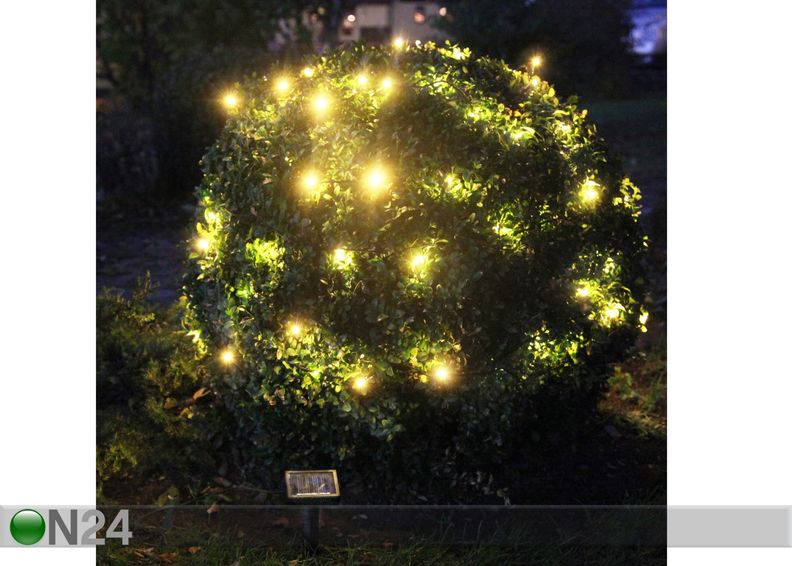 Puutarhavalaisin aurinkopaneelilla 40 LED kuvasuurennos