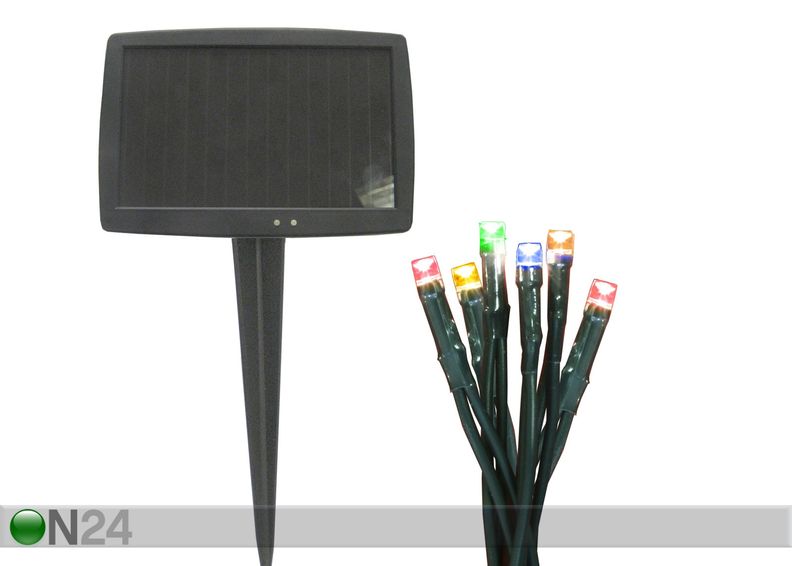 Puutarhavalaisin aurinkopaneelilla 40 LED kuvasuurennos