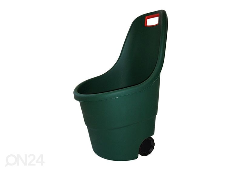 Puutarhavaunu Keter Easy Go 55 L, tummanvihreä kuvasuurennos