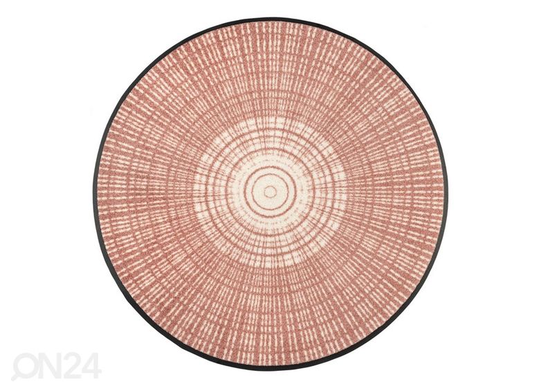 Pyöreä matto Cascara powder Ø 115 cm kuvasuurennos