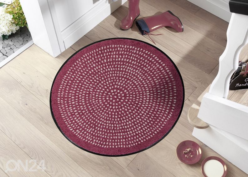 Pyöreä matto Nestor mauve Ø 65 cm kuvasuurennos