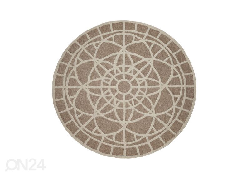 Pyöreä matto Tondo Mink Ø194 cm kuvasuurennos