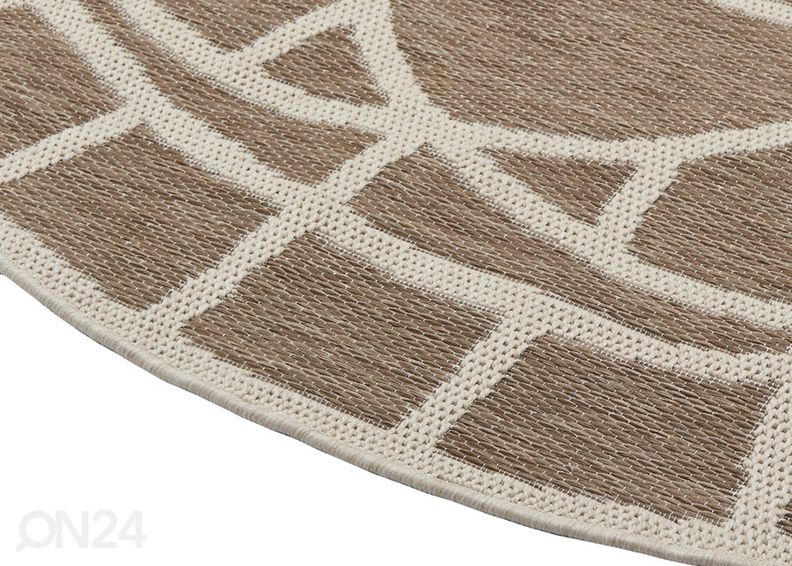 Pyöreä matto Tondo Mink Ø194 cm kuvasuurennos