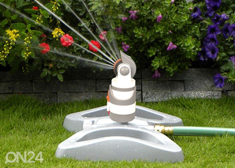 Pyörivä sadeton metallialustalla Bradas kuvasuurennos