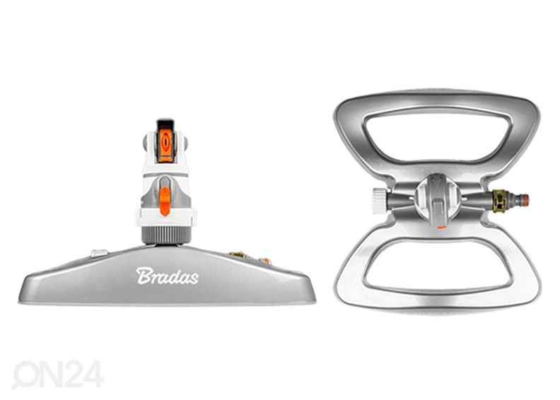 Pyörivä sadeton metallialustalla Bradas kuvasuurennos